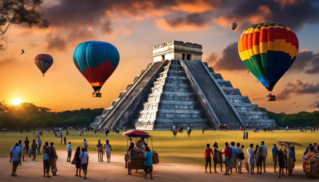 Sites touristiques au Mexique