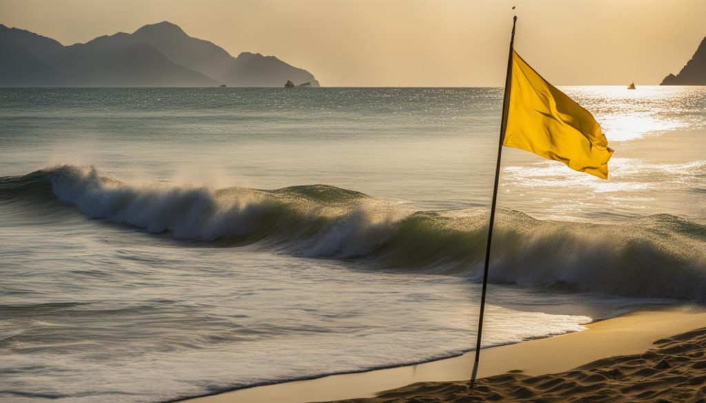 Drapeau jaune