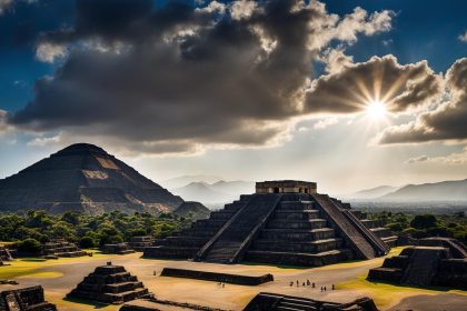 Pyramides Teotihuacan Mexique