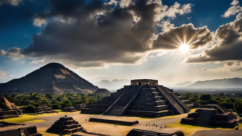 Pyramides Teotihuacan Mexique