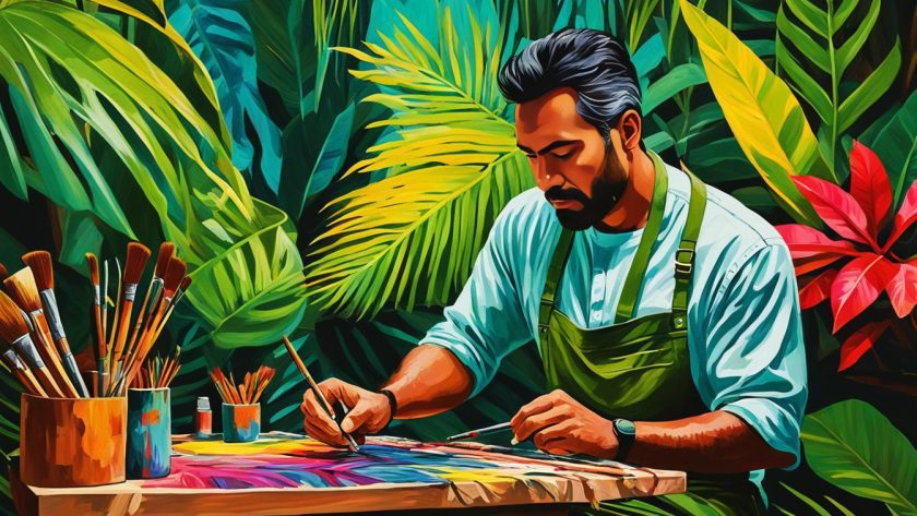 peintre tahiti