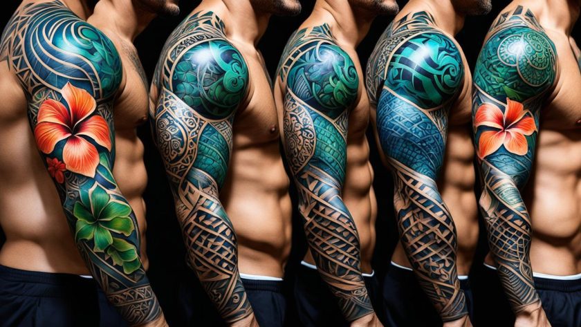 tatouage tahitien