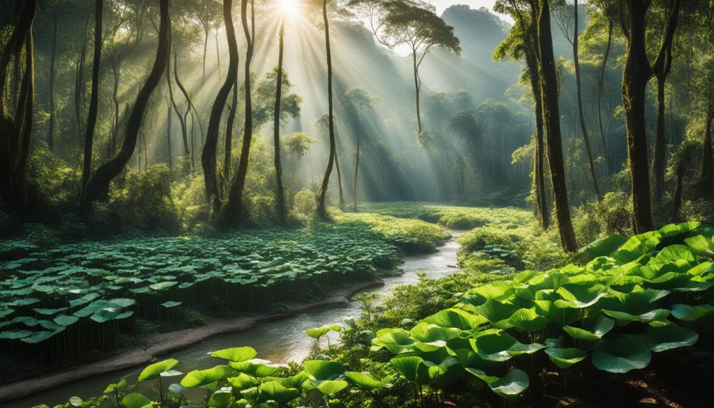 Nature sauvage au Sud Vietnam