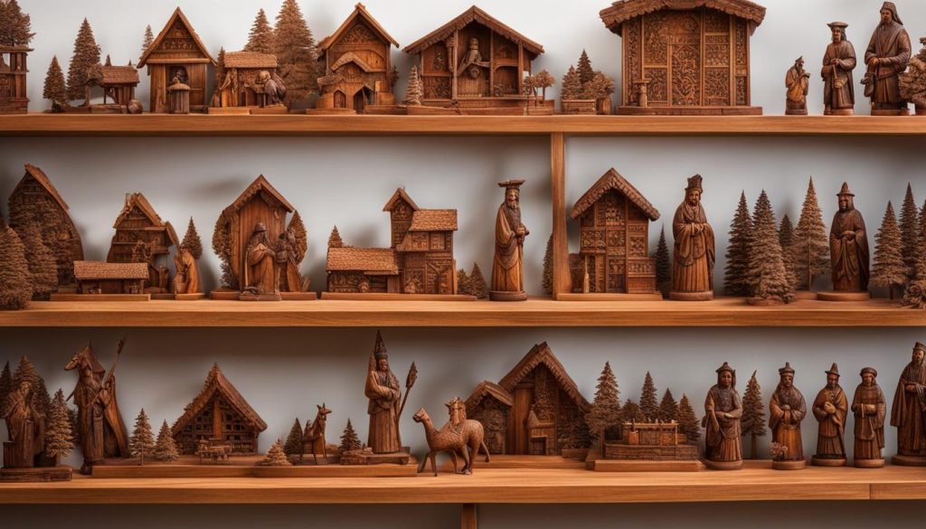 Objets en bois de Bled