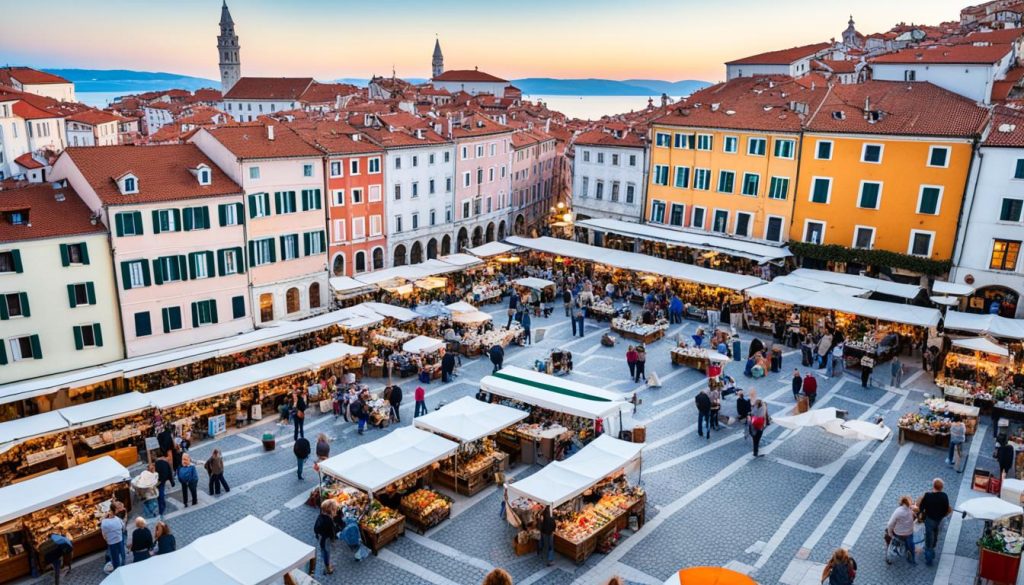 Shopping à Piran