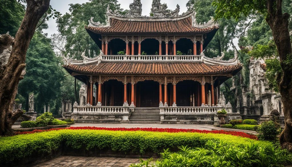 Temple de la Littérature à Hanoi
