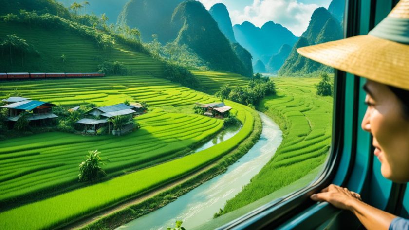 Voyage en train Vietnam