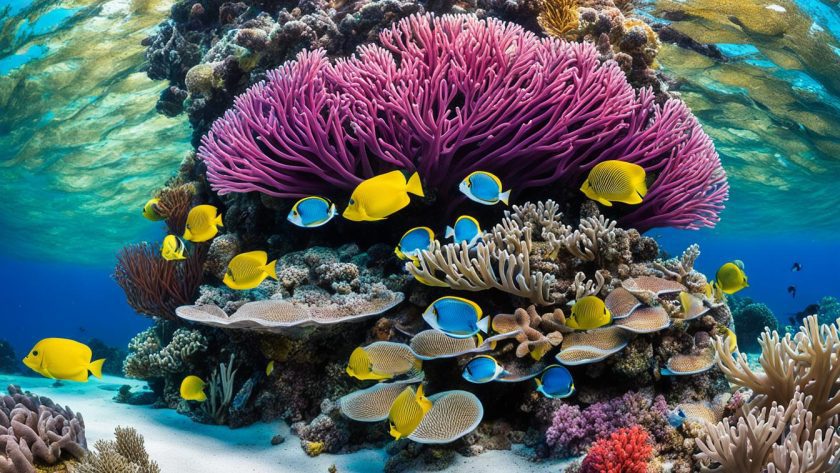 Récifs de corail Nouvelle-Calédonie