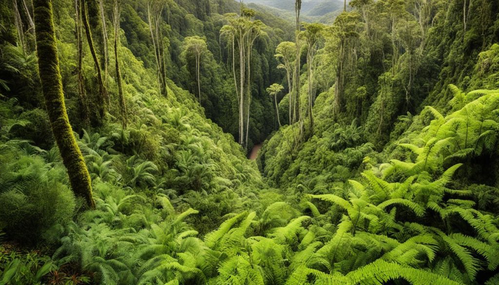 randonnées en forêt tropicale Nouvelle-Calédonie