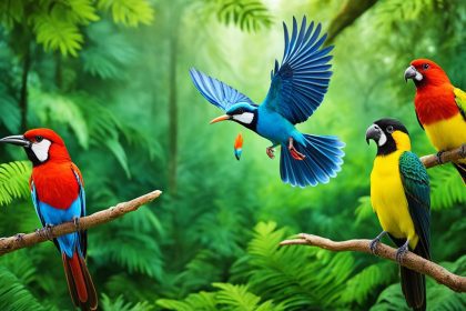 Oiseaux rares de la Nouvelle-Calédonie