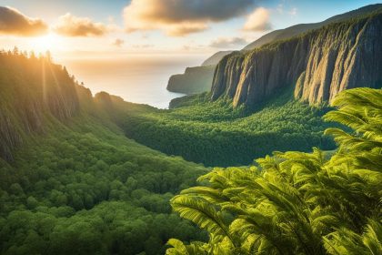 Volcanisme et paysages parc naturel de la Nouvelle-Calédonie
