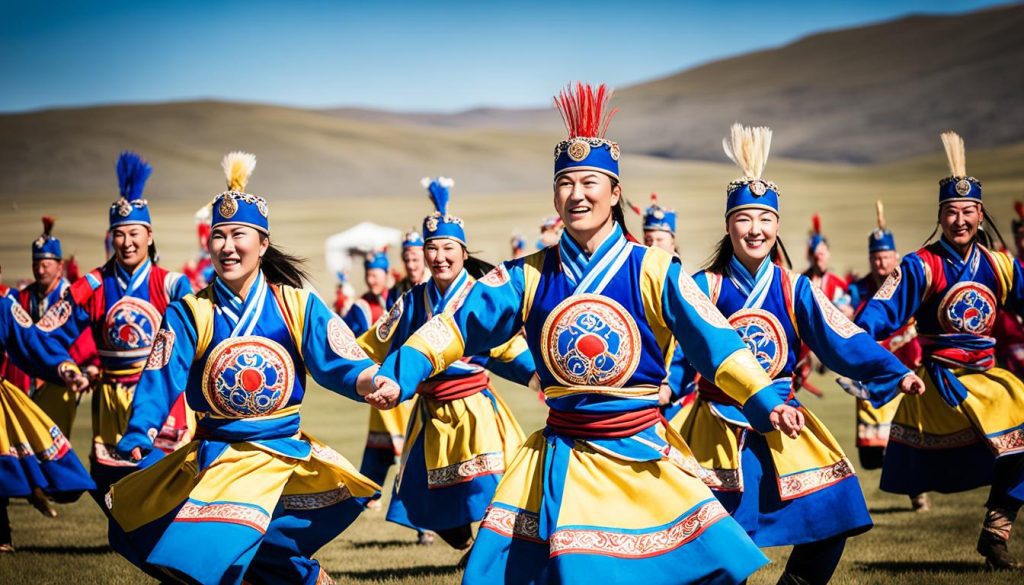 Danse traditionnelle mongole