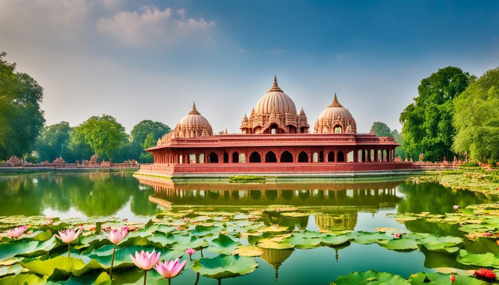 Le Temple du Lotus à Delhi