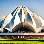 Le Temple du Lotus à Delhi