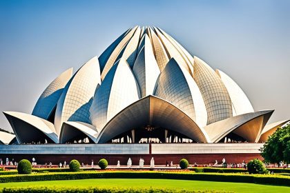 Le Temple du Lotus à Delhi