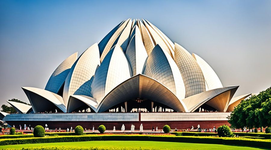 Le-Temple-du-Lotus-a-Delhi Le Temple du Lotus à Delhi