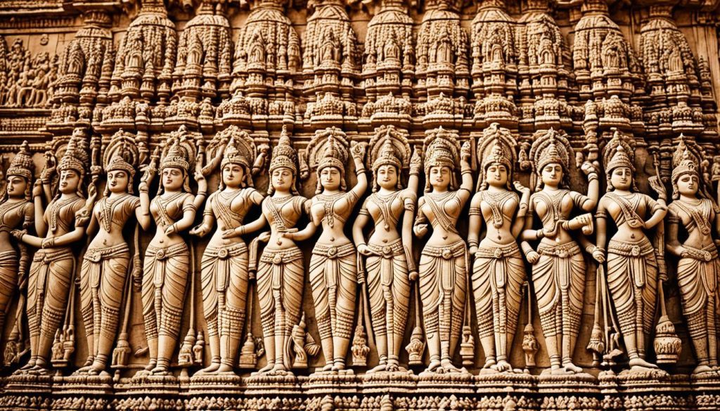 sculptures érotiques des temples de Khajuraho
