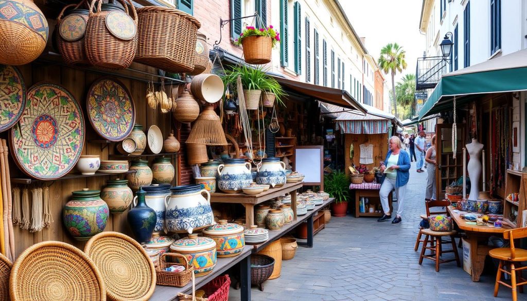 Artisanat local de Charleston