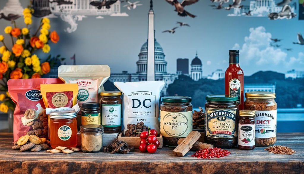 Produits gastronomiques de Washington