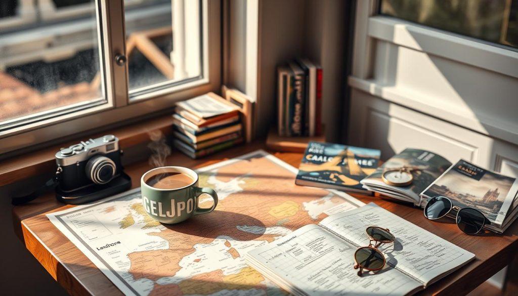 planification voyage Europe