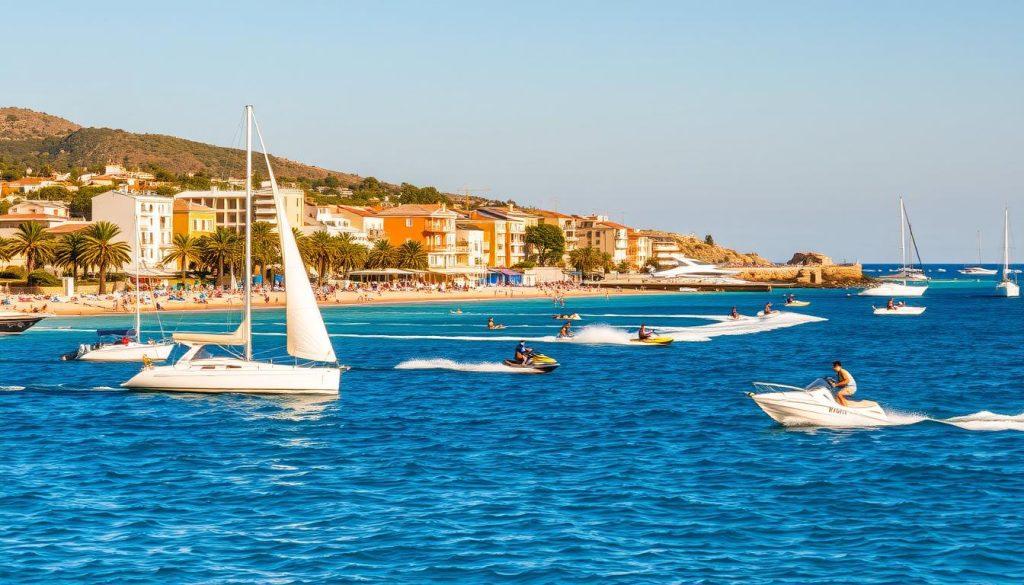 Activités nautiques à Saint-Tropez