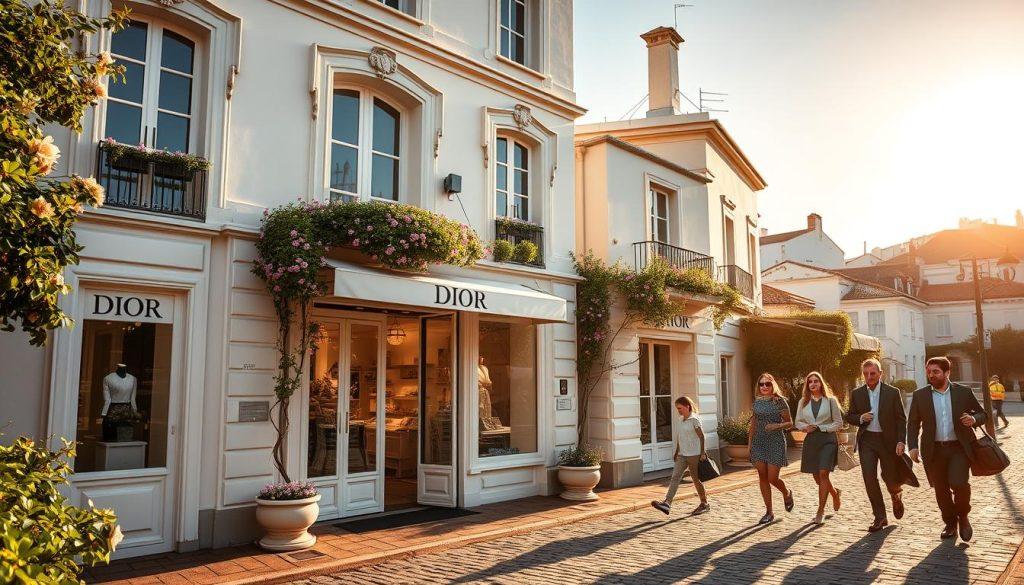 Boutique Dior Saint Tropez destination touristique