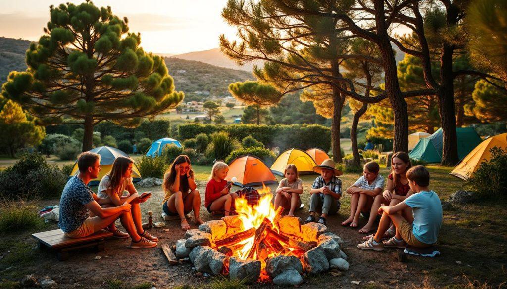 Camping familial à Saint-Tropez