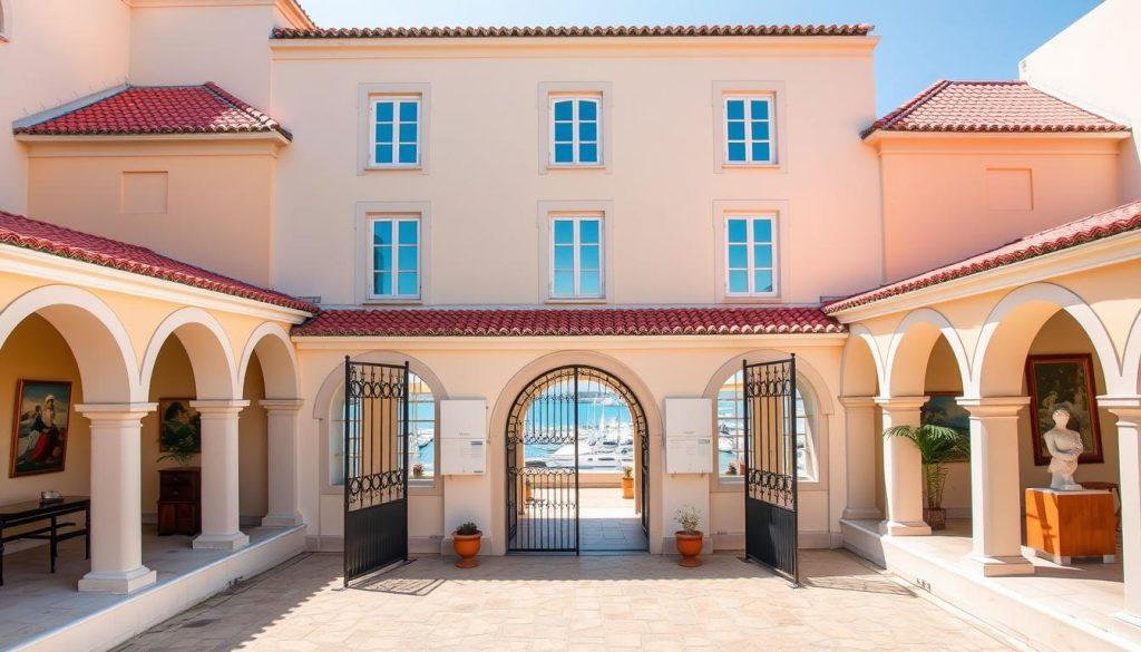 Musée de l'Annonciade à Saint-Tropez sur la Côte d'Azur