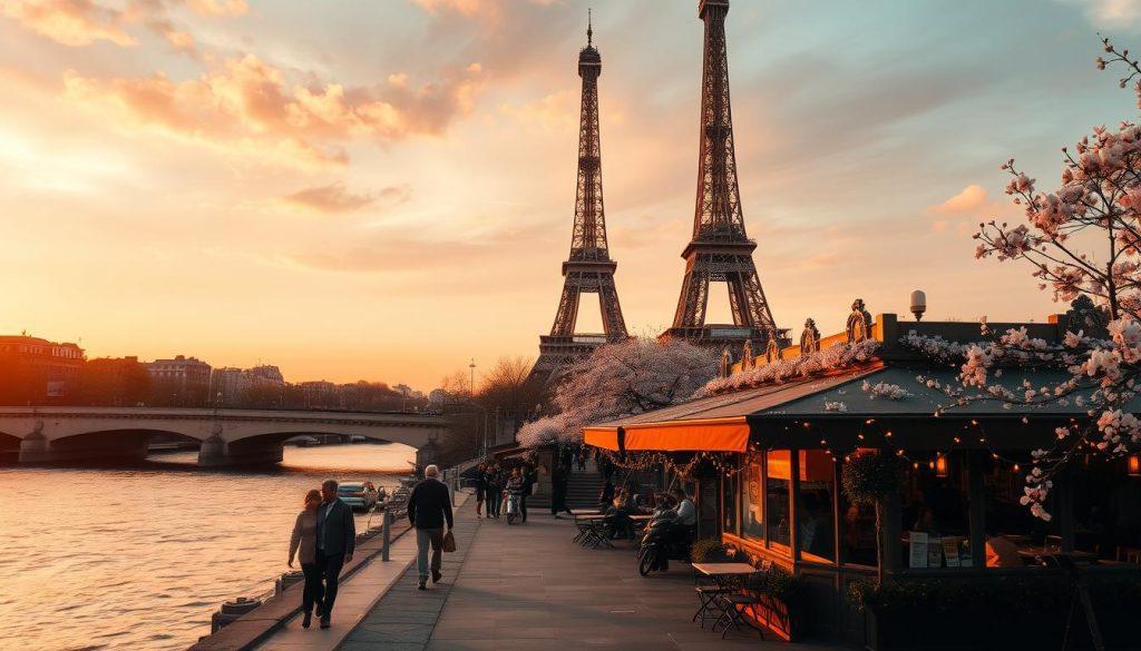 Paris ville romantique