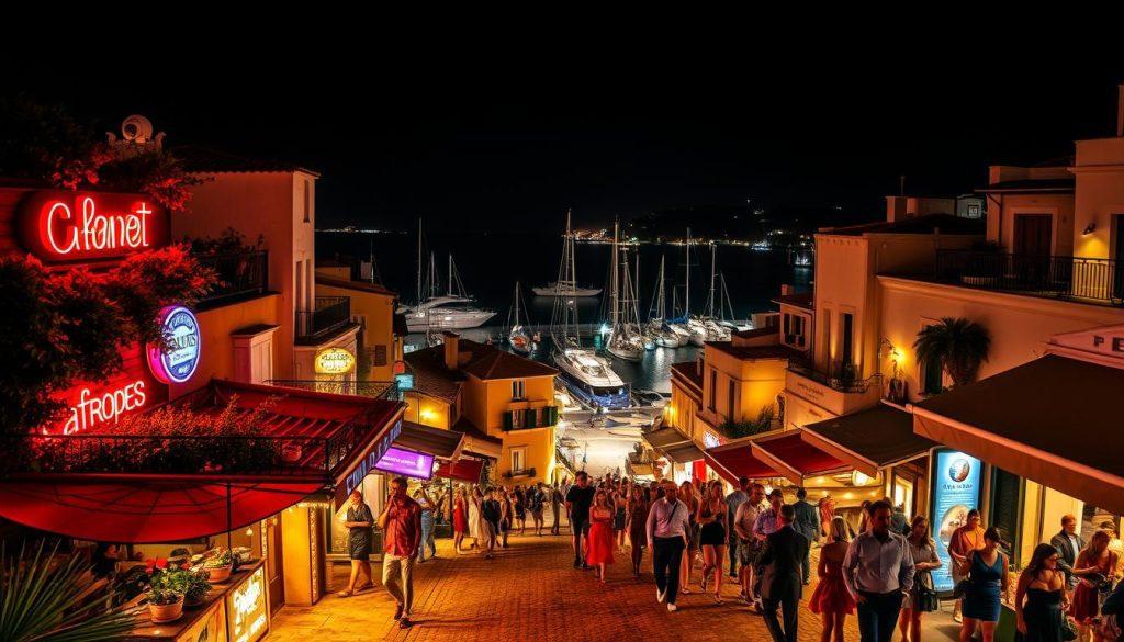 Saint-Tropez vie nocturne animée