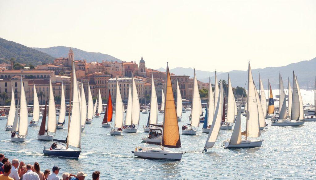 Voiles de Saint-Tropez sports nautiques
