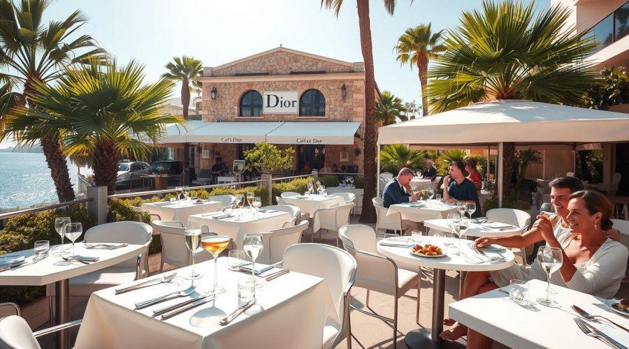 cafe dior saint tropez