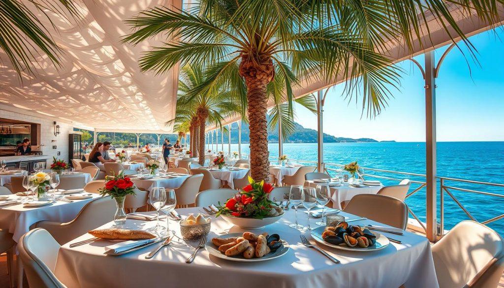 restaurant de fruits de mer Ramatuelle