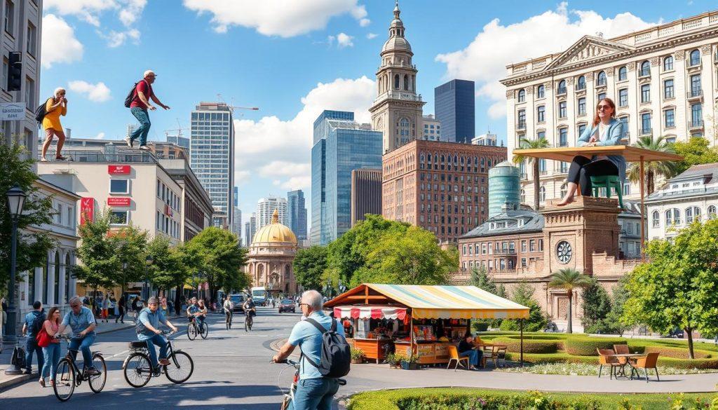 Activités incluses dans un city break