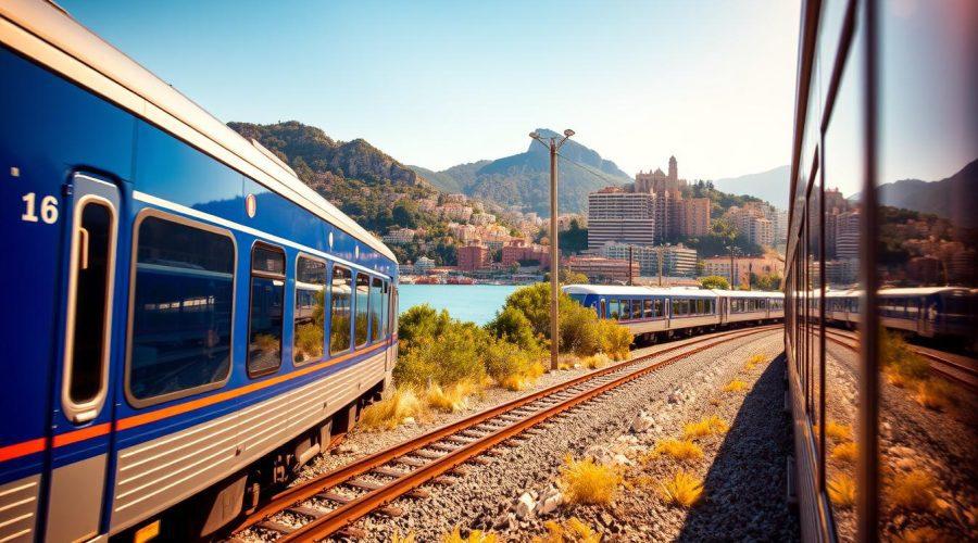 train monaco to nice
