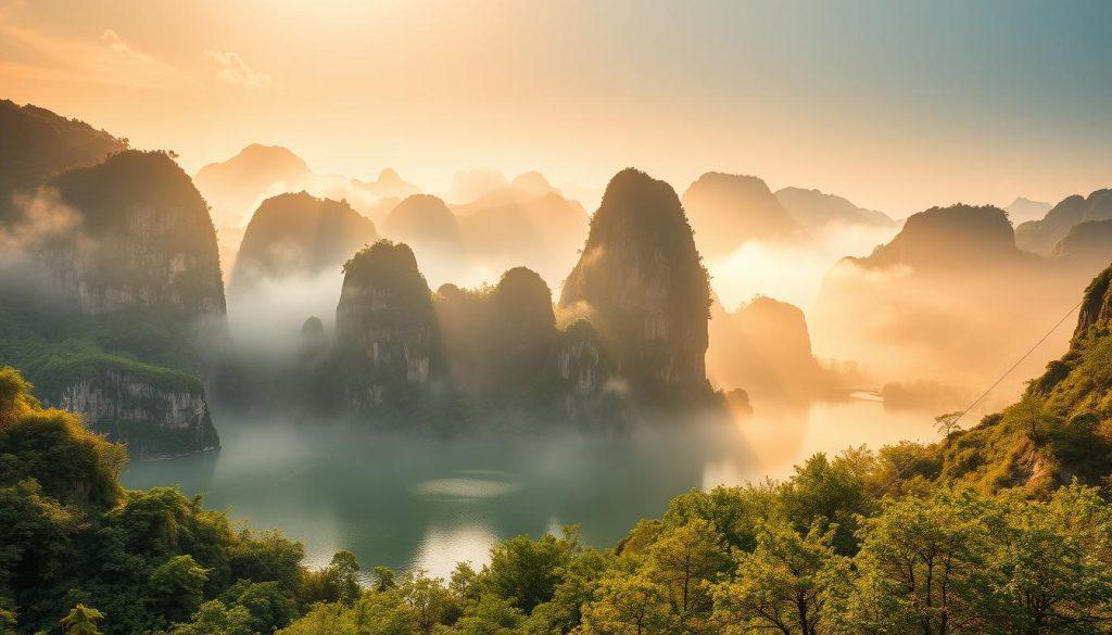 paysages karstiques guilin